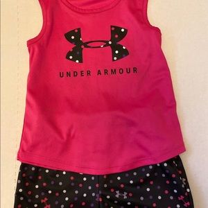 Under Armour Tank/Shorts Size 5